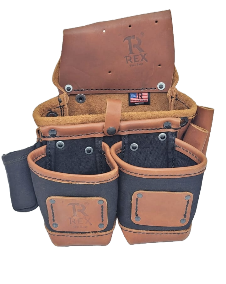 LEATHER FASTENER POUCHES GEN. CARP. (5 BAGS)