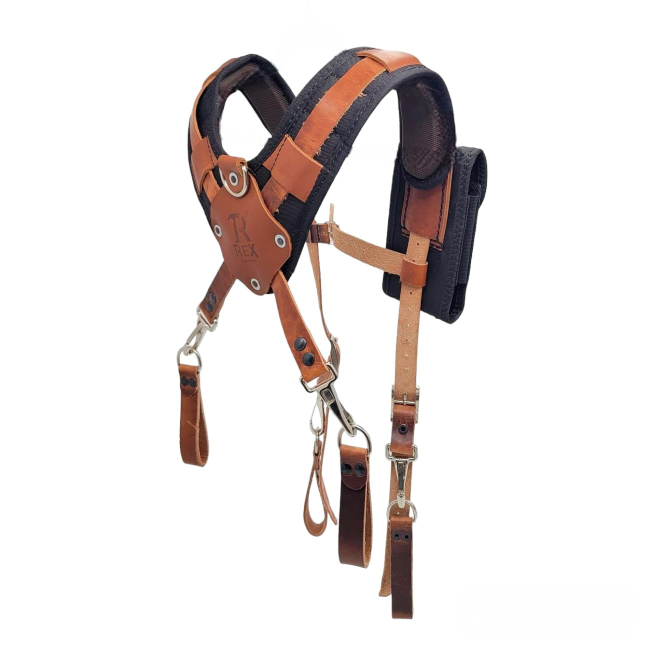 LEATHER SUSPENDERS