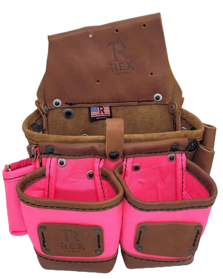 LEATHER FASTENER POUCHES GEN. CARP. (5 BAGS)