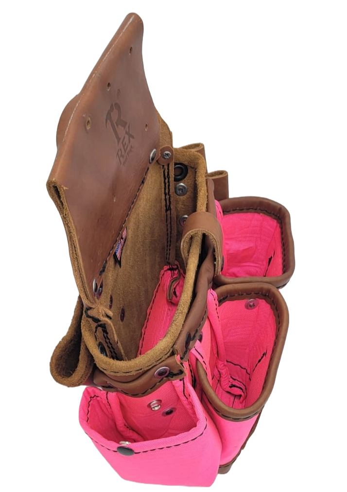 LEATHER FASTENER POUCHES GEN. CARP. (5 BAGS)