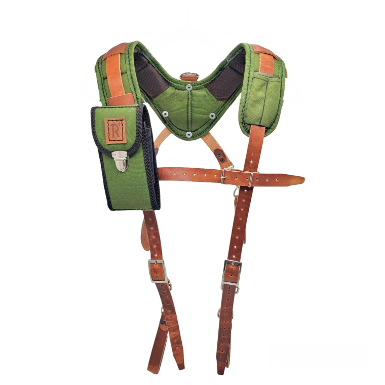 LEATHER SUSPENDERS