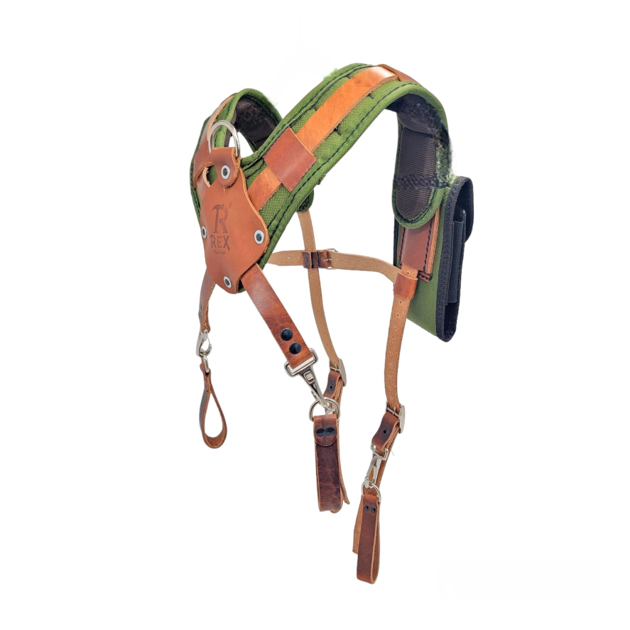 LEATHER SUSPENDERS