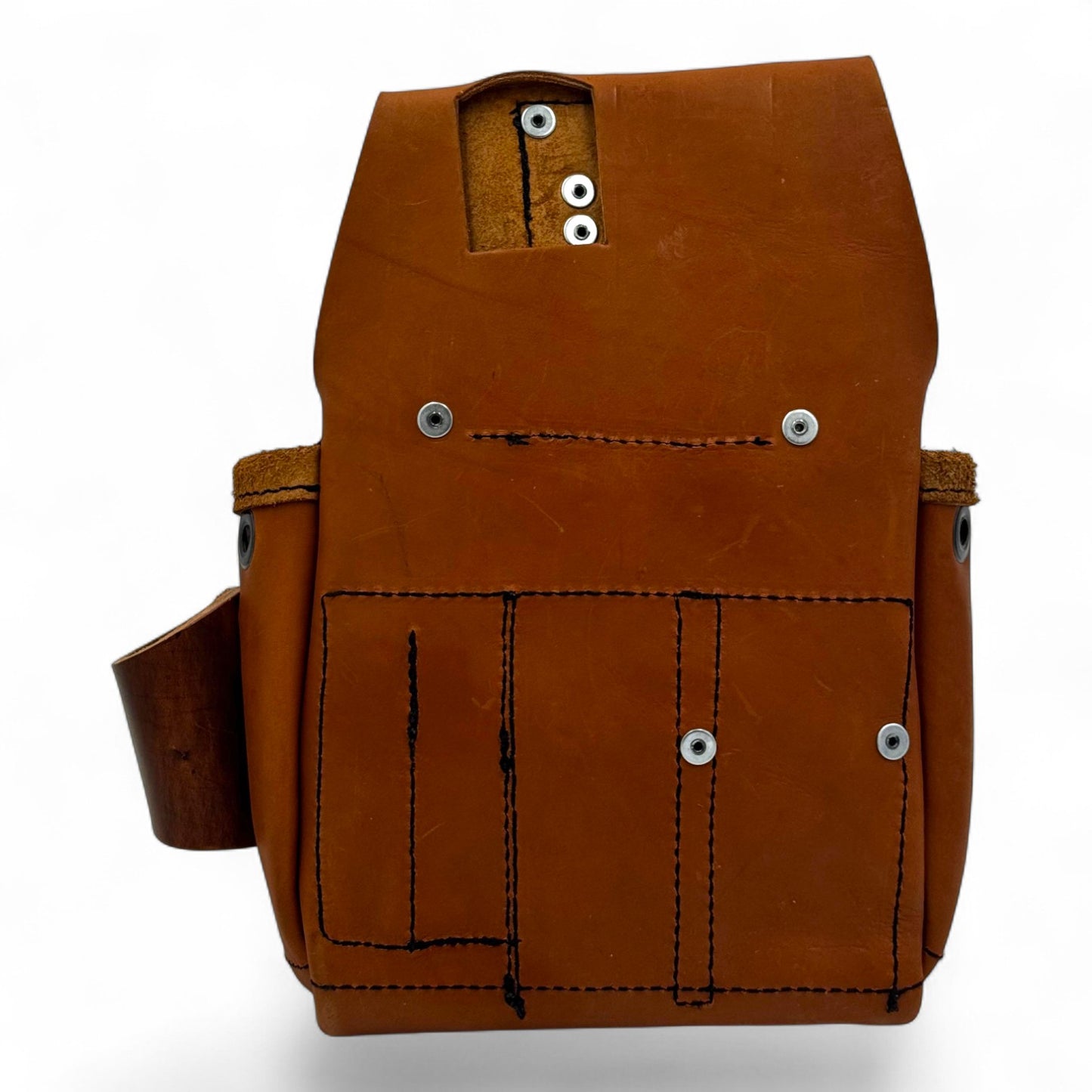 Leather Wood Framing Pouch