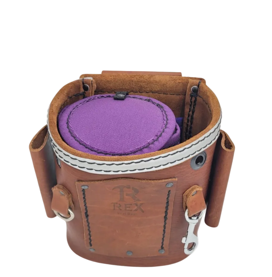 LEATHER BOLT BAG