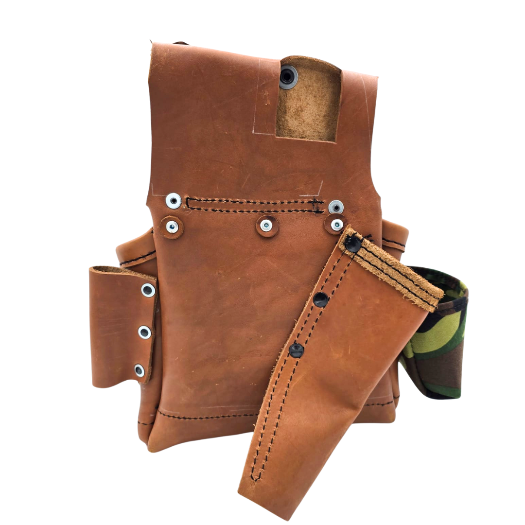 ROOFING OR WOOD FRAMING LEATHER FASTENER BAG