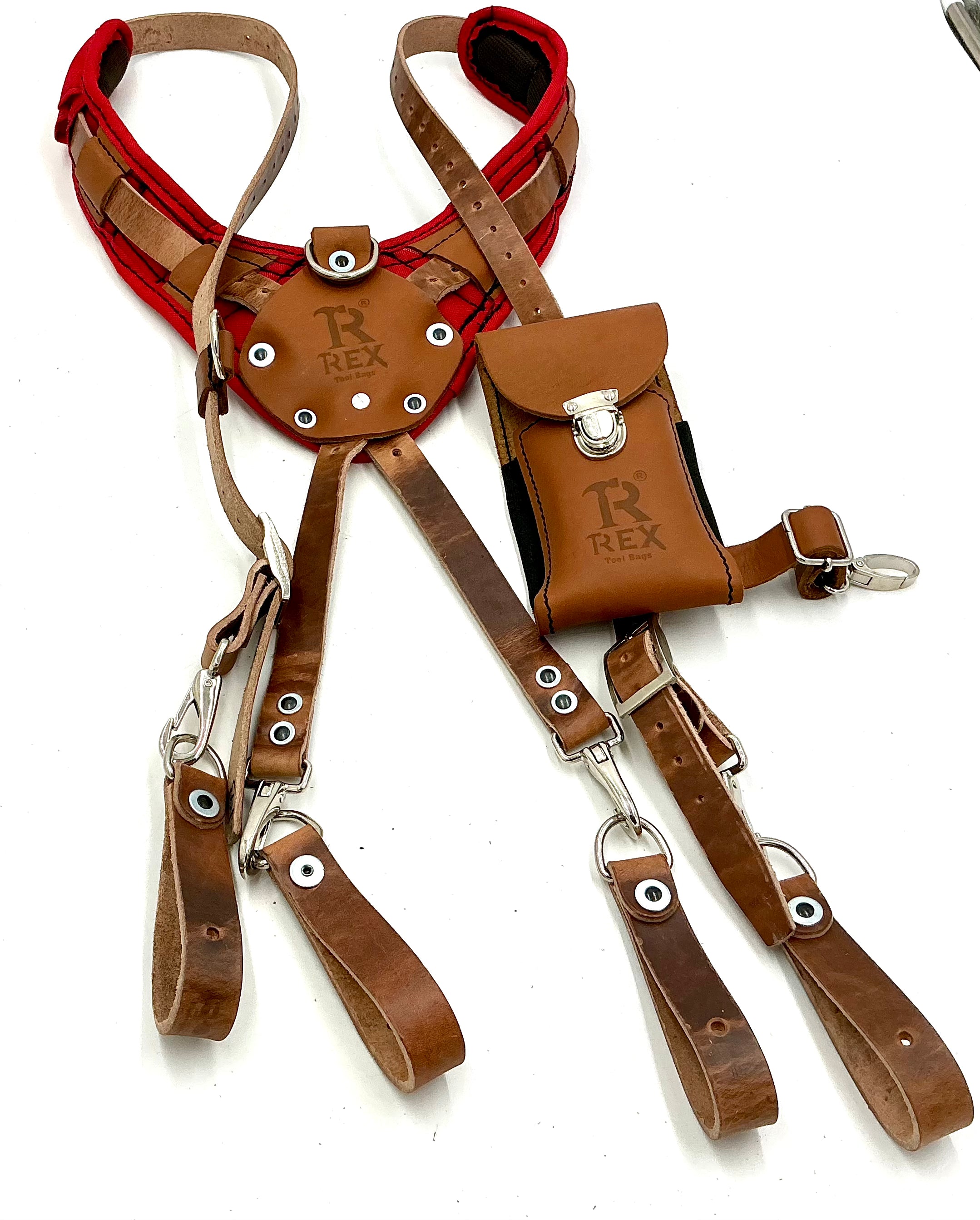 LEATHER SUSPENDERS