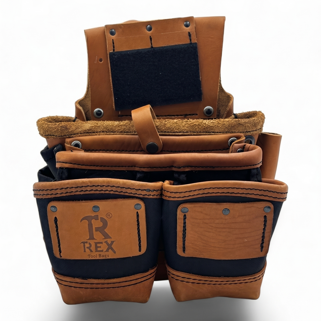 LEATHER FASTENER POUCHES GEN. CARP.  (6 bags)