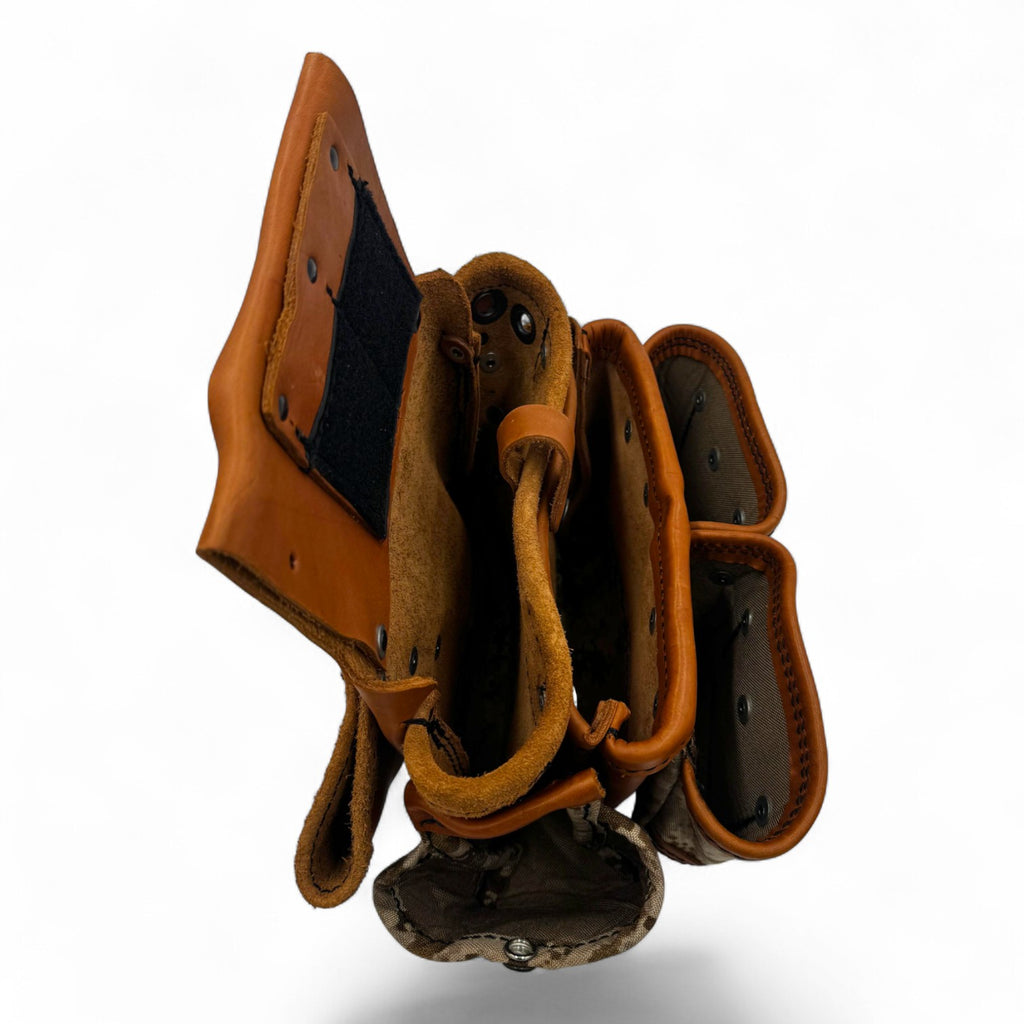 LEATHER FASTENER POUCHES GEN. CARP.  (6 bags)