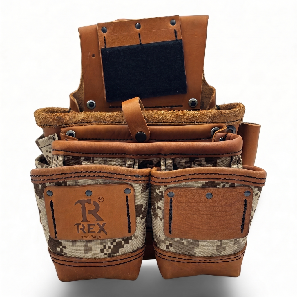 LEATHER FASTENER POUCHES GEN. CARP.  (6 bags)
