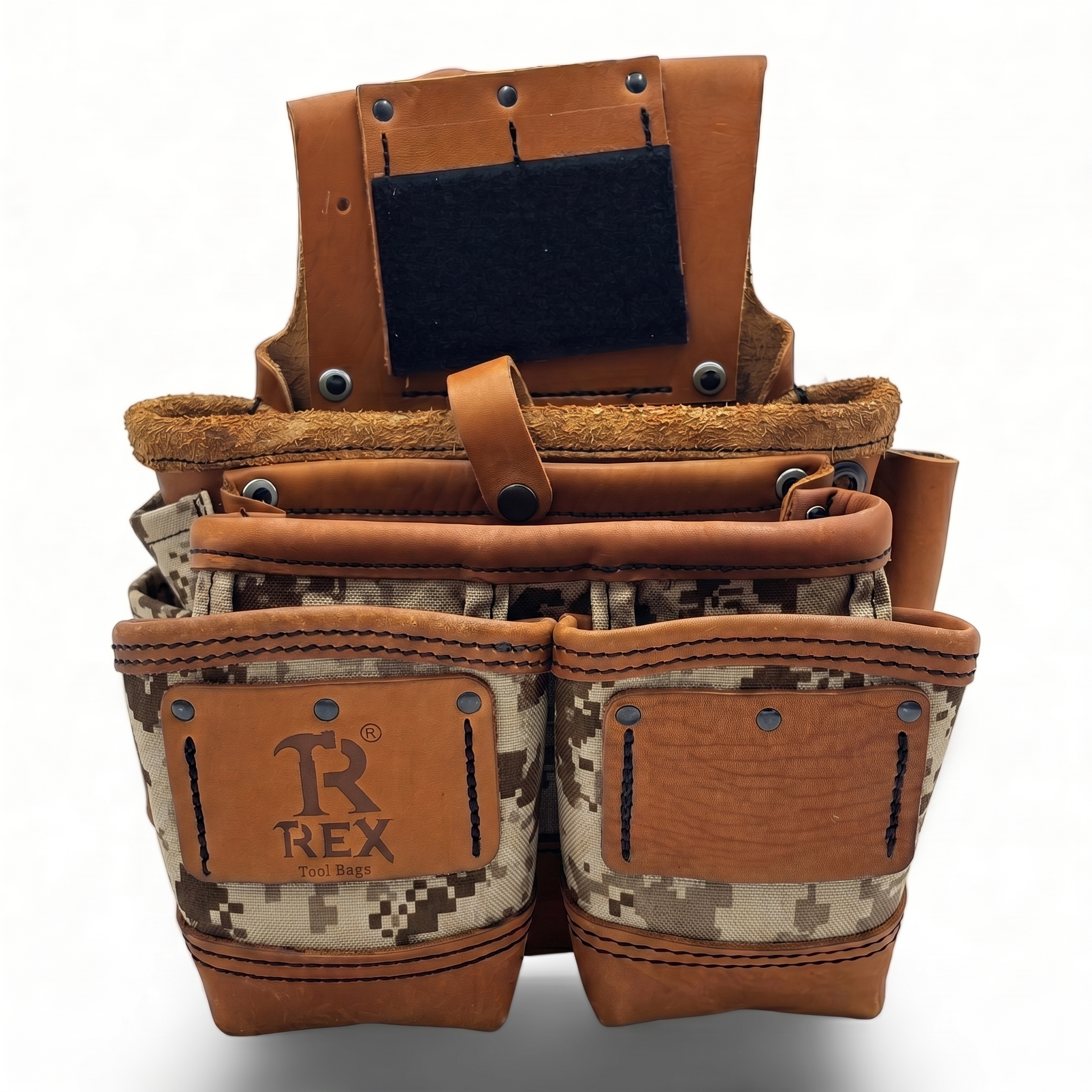 LEATHER FASTENER POUCHES GEN. CARP.  (6 bags)