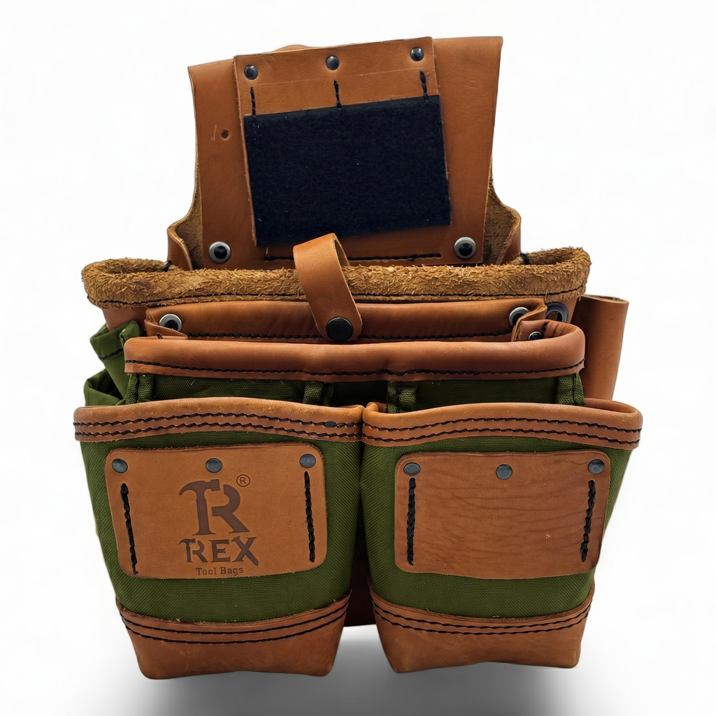 LEATHER FASTENER POUCHES GEN. CARP.  (6 bags)