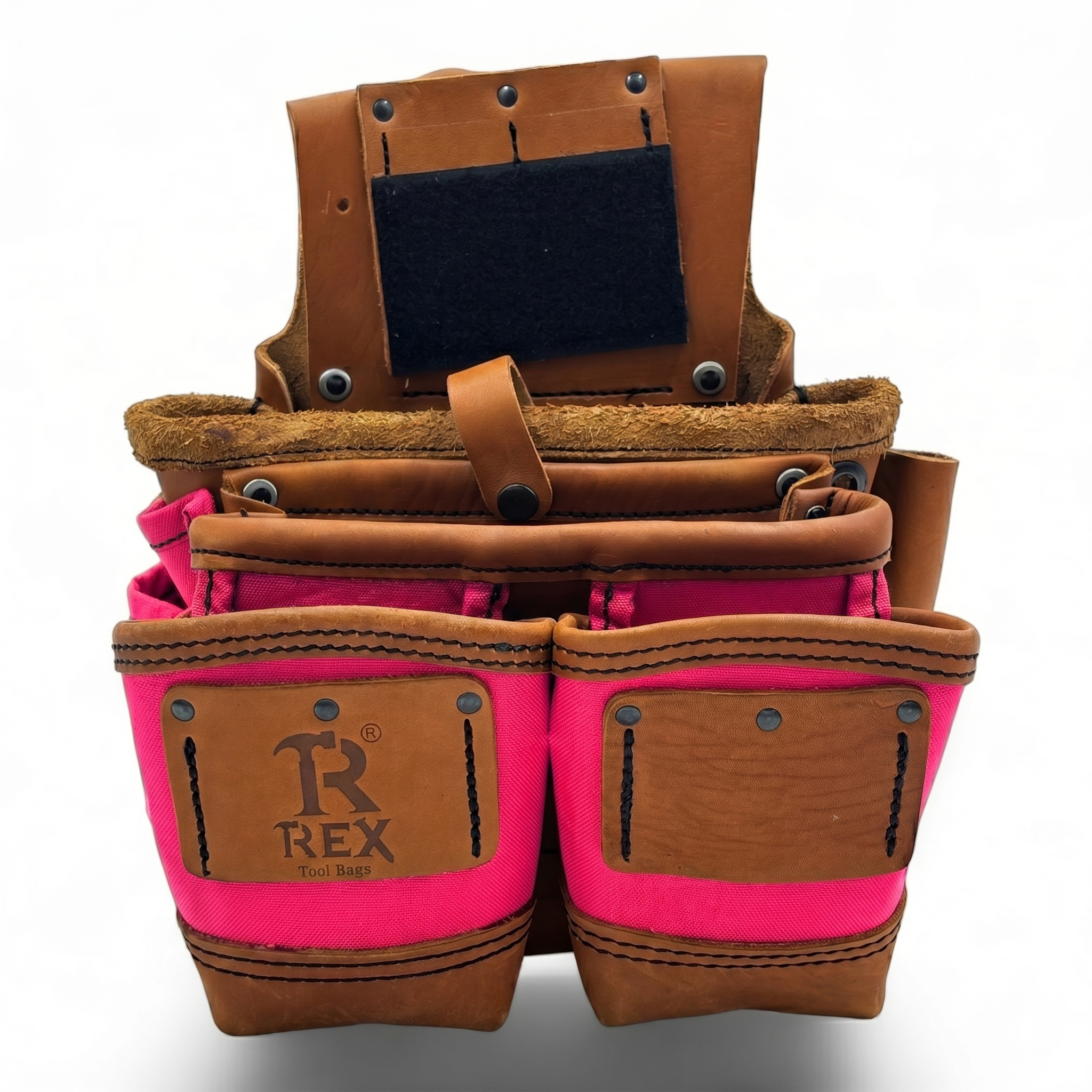 LEATHER FASTENER POUCHES GEN. CARP.  (6 bags)