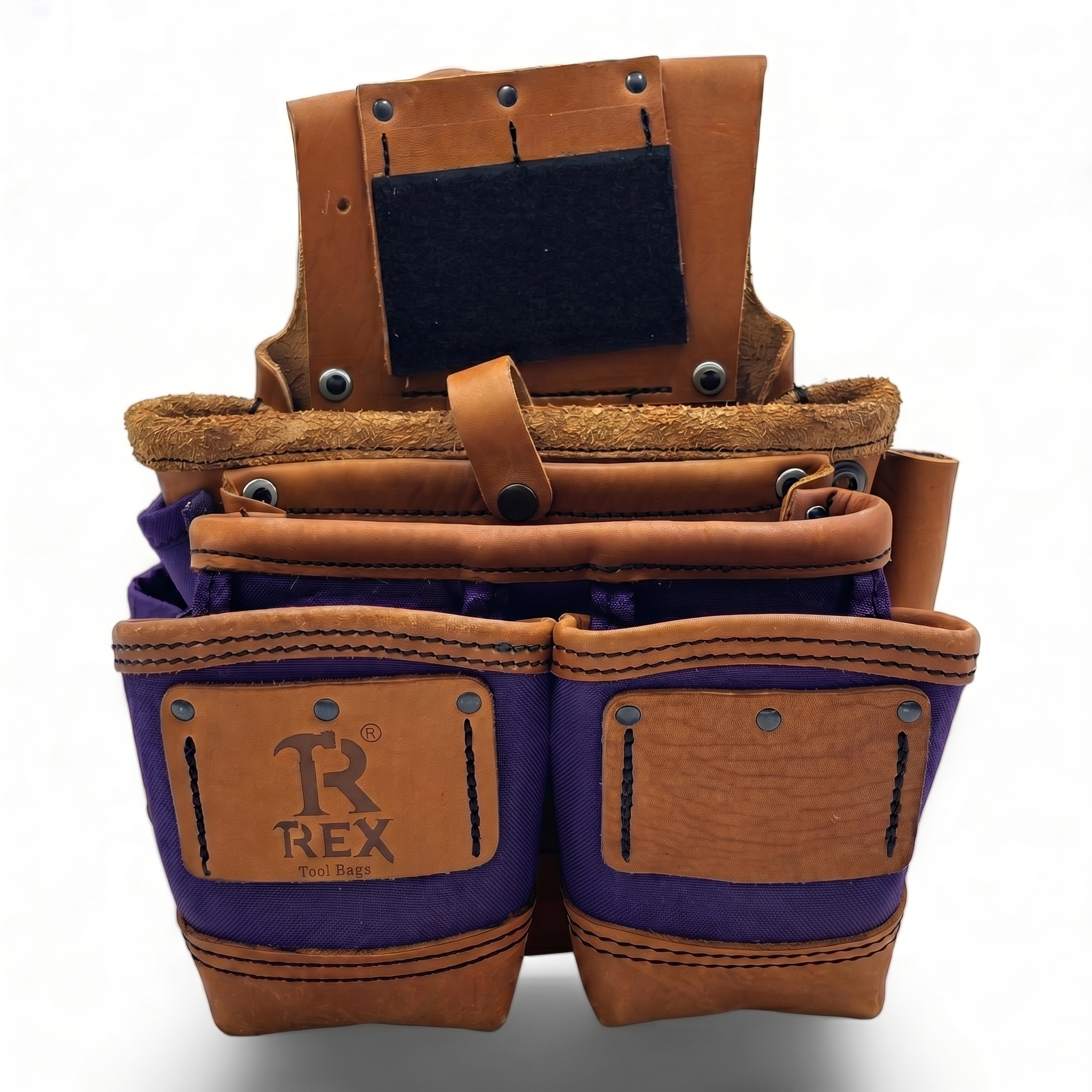 LEATHER FASTENER POUCHES GEN. CARP.  (6 bags)