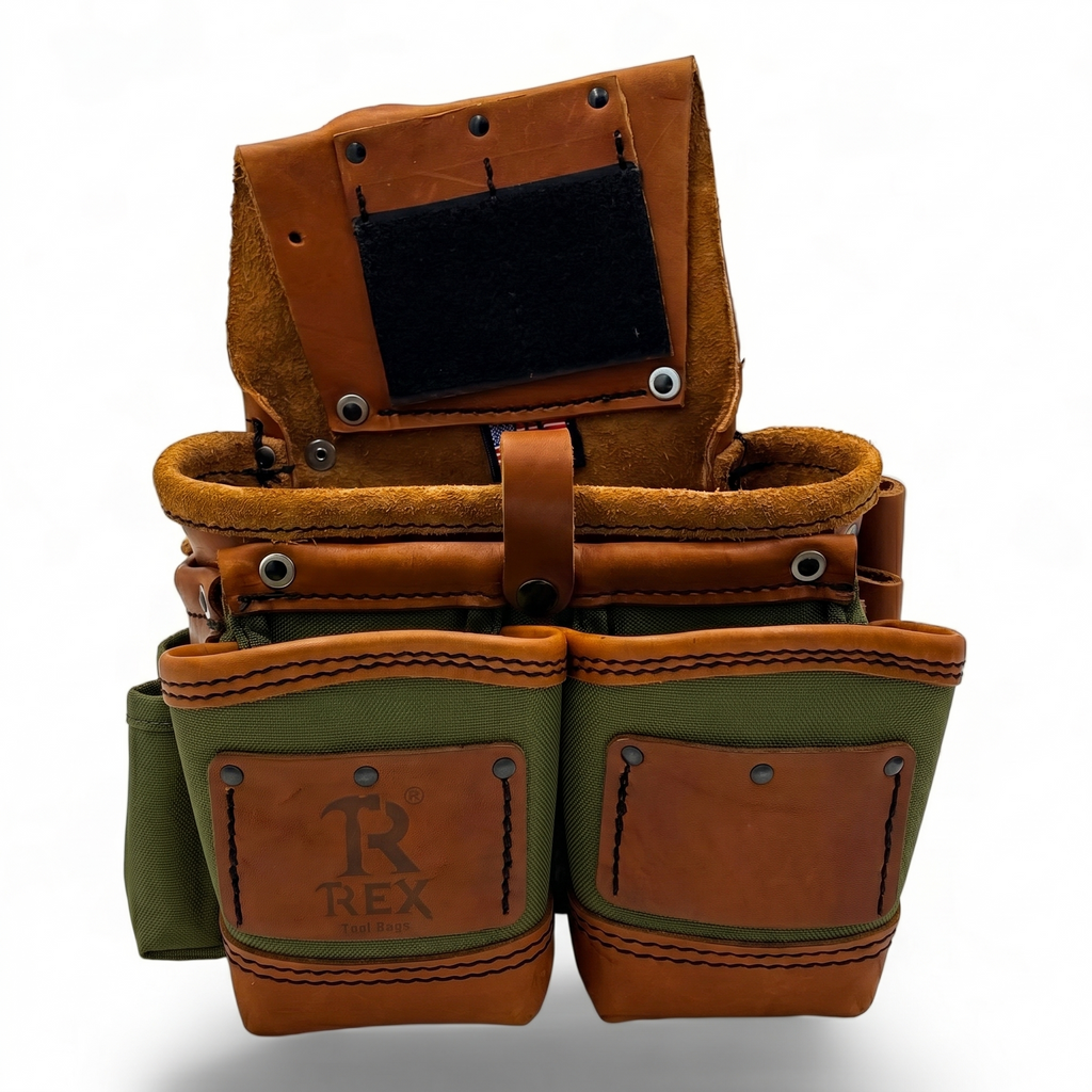 LEATHER FASTENER POUCHES GEN. CARP. (5 BAGS)