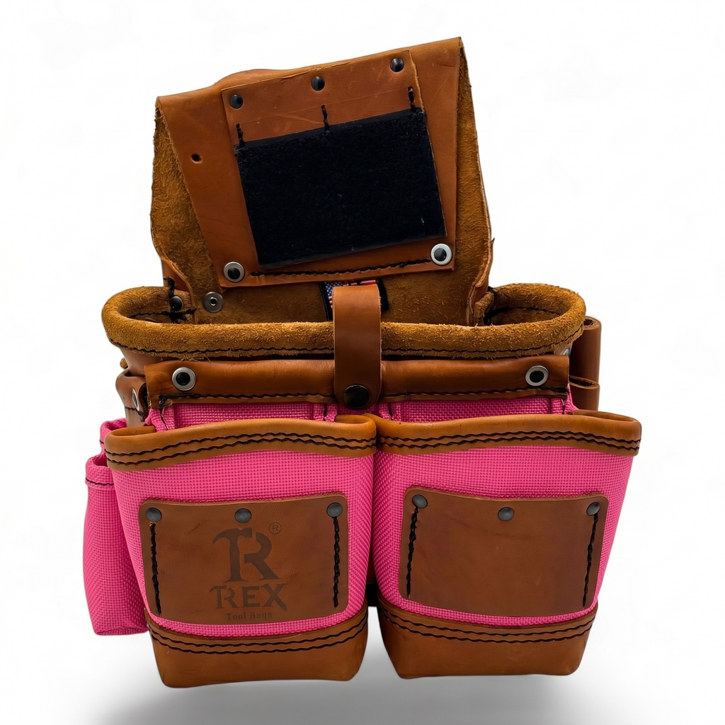 LEATHER FASTENER POUCHES GEN. CARP. (5 BAGS)