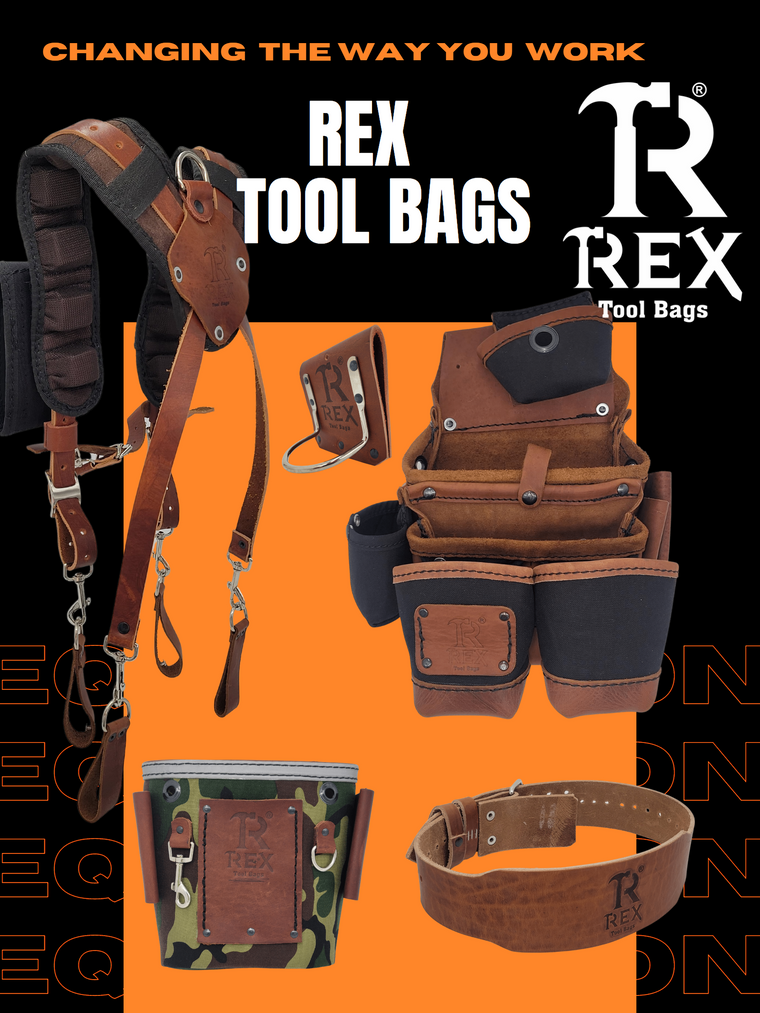 Leather Carpenter Tool Bags – Rextoolbags.com