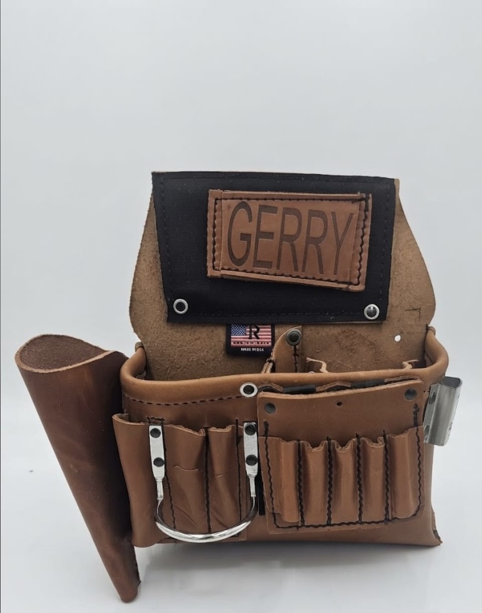 Leather MetalFraming/Drywall Pouch