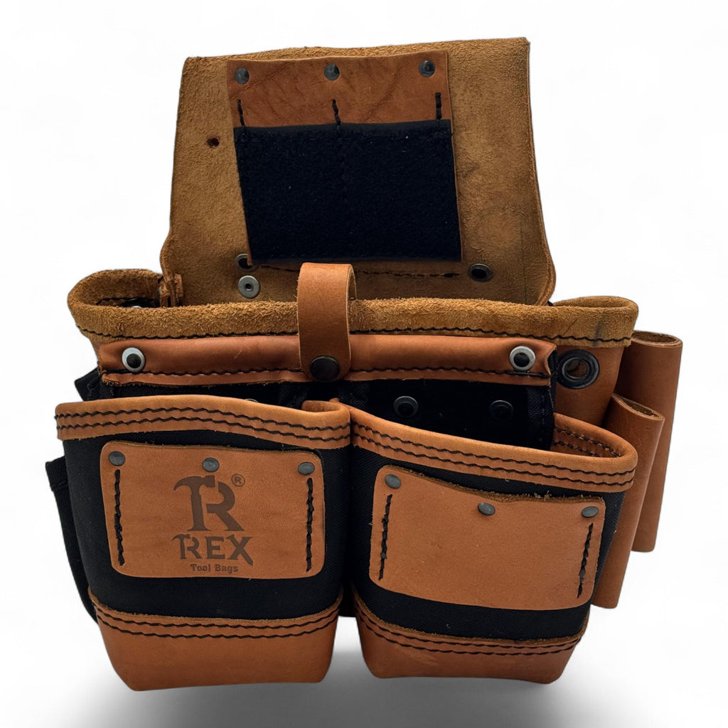 LEATHER FASTENER POUCHES GEN. CARP. (5 BAGS)