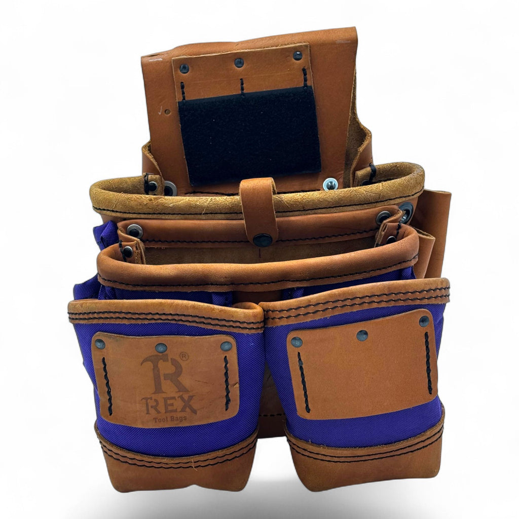 LEATHER FASTENER POUCHES GEN. CARP.  (6 bags)