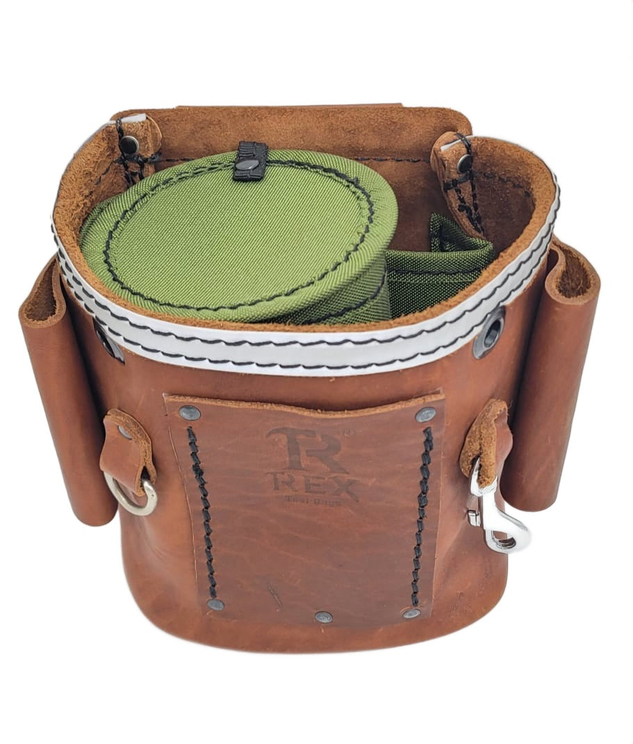 LEATHER BOLT BAG