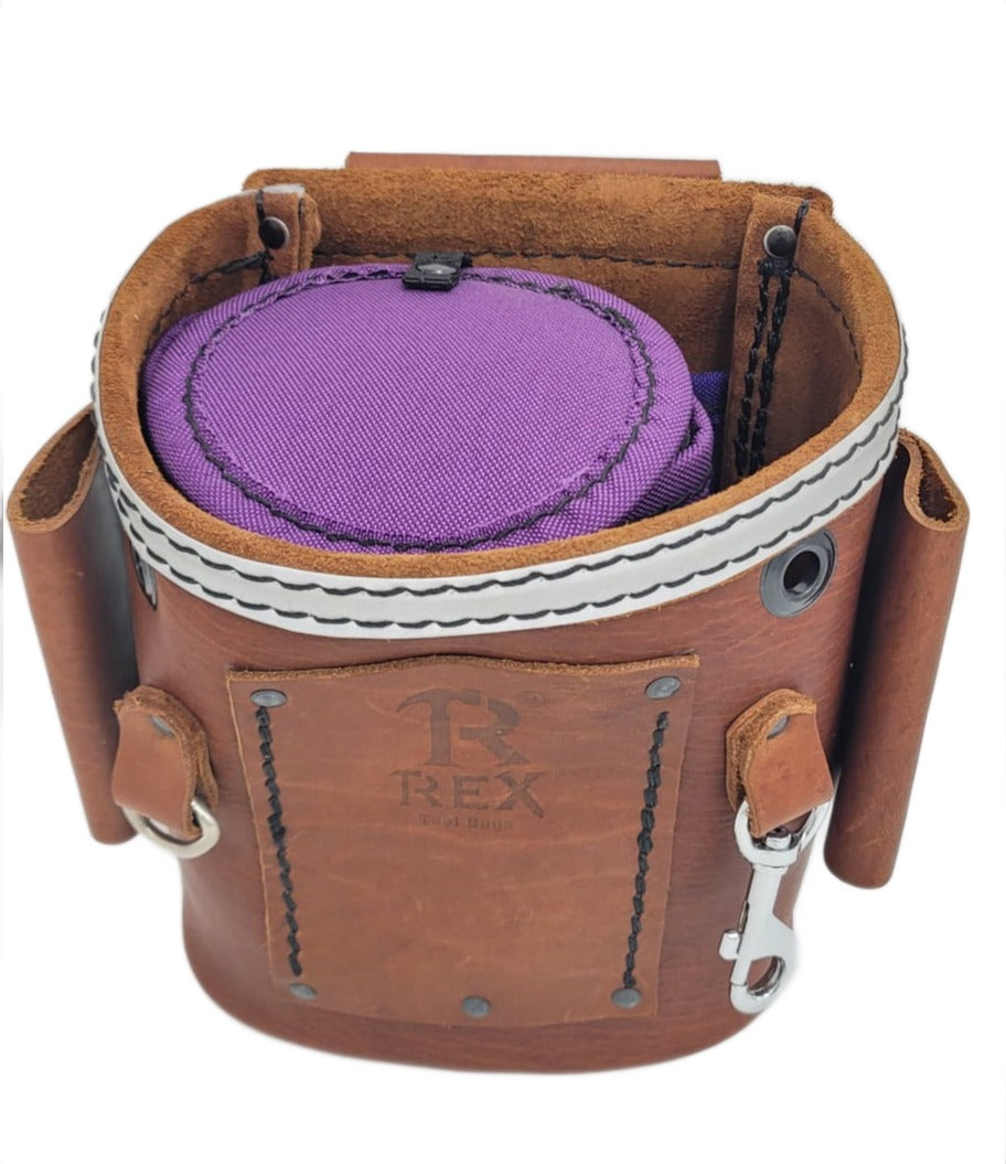 LEATHER BOLT BAG