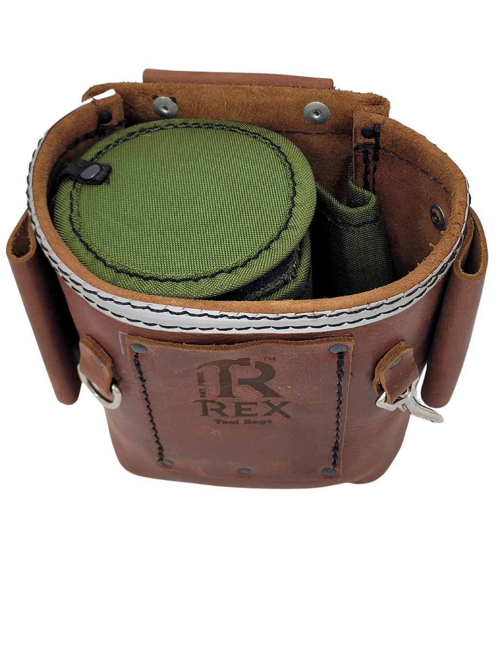 LEATHER BOLT BAG