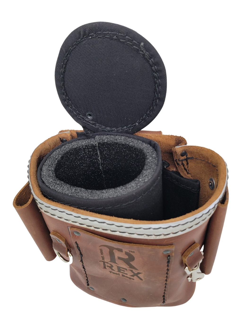 LEATHER BOLT BAG
