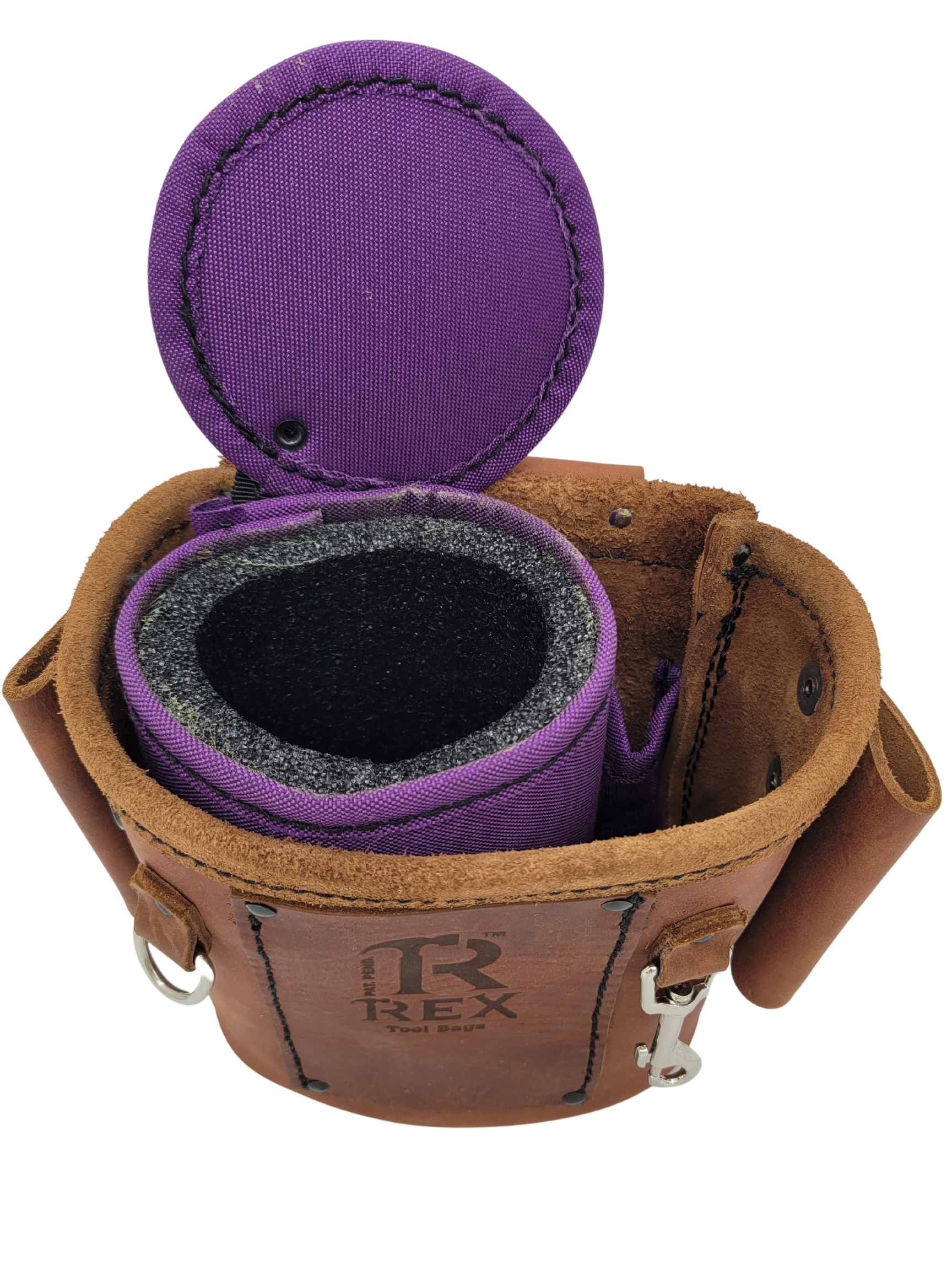 LEATHER BOLT BAG
